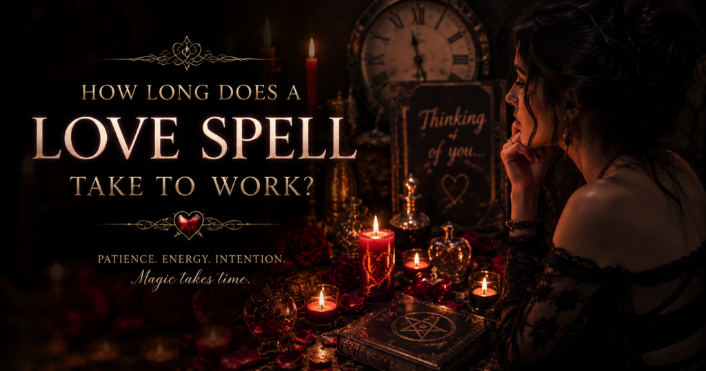 How Long Does a Love Spell Take to Work?